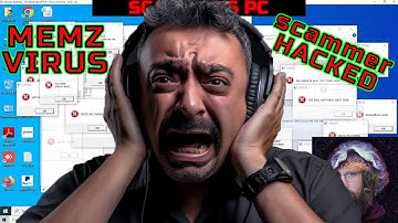 Whiniest Scammer Ever Gets The MEMZ Virus