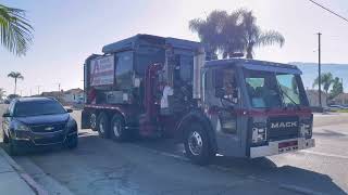 Brand New Athens Services Mack Labrie Alleyhand Trash Truck On Trashrecycle 10-9-24