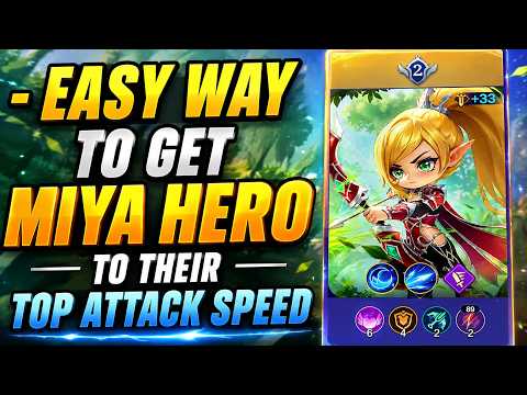 Miya full attack speed - Magic chess gogo