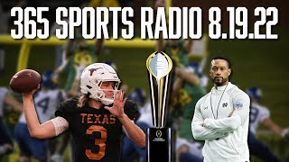 LIVE: Ewers officially QB1 for Horns | Expectations for Irish | Baylor wraps up fall camp | Big 1…