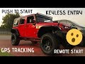 Jeep Wrangler JK Push To Start, Remote Start, Keyless Entry, GPS...