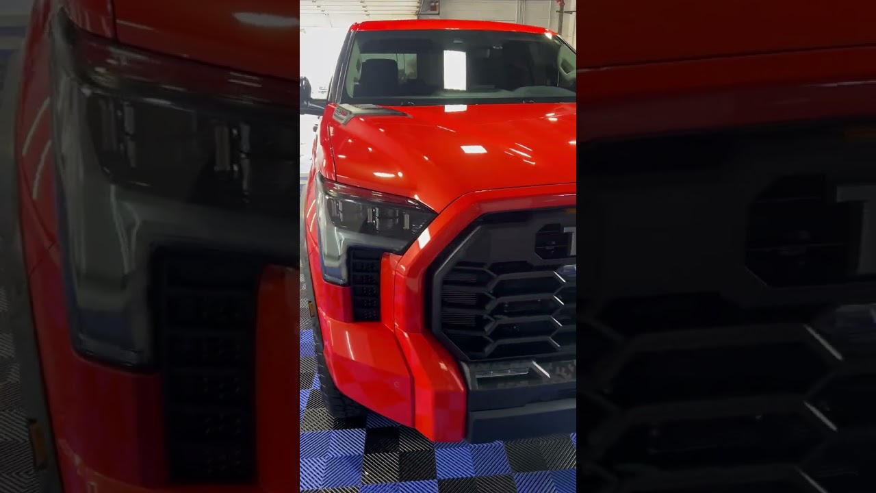 Ceramic Pro ION coating & paint correction on Toyota Tundra by Ceramic Pro North Phoenix