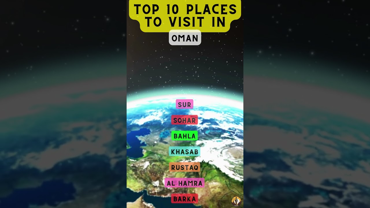 Top 10 Places to Visit in Oman
