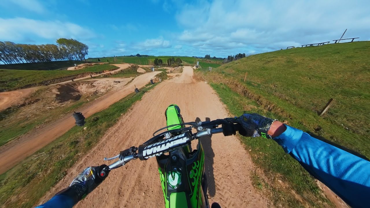 First Time On a MX Track YouTube