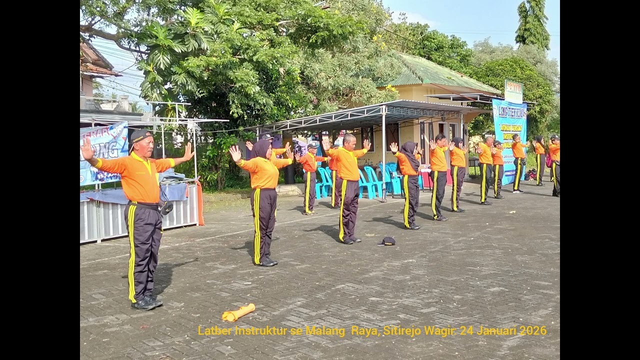Instruktur Ling Tien Kung se Malang Raya, Sitirejo 24 Januari 2026