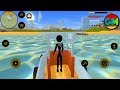 Stickman Rope Hero #Driving Boat | by Naxeex LLC | Android GamePlay HD