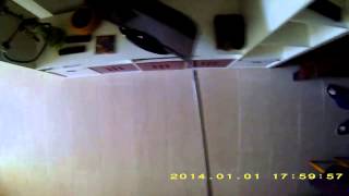 Microdrone Microcamera First Prototype Test