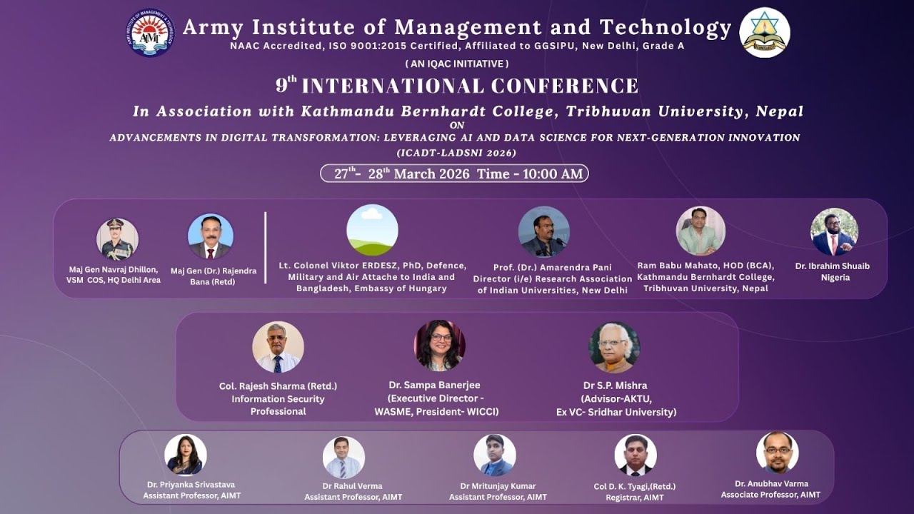9th International conference 2026 -Valedictory session - YouTube