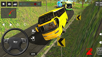 euro coach bus simulator 🤩😱|| new coach bus simulator part-46 Android gameplay 