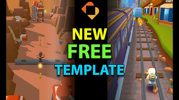 New Free Buildbox Template - Subway Surf Clone - Martian Marathon