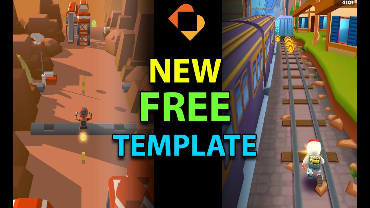 New Free Buildbox Template - Subway Surf Clone - Martian Marathon