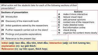 (D64new) IELTS Listening Cambridge 14 Test 2 Section 3: Woolly mammoths on St Paul’s Island -