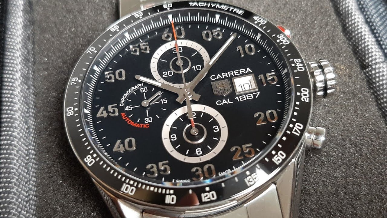 TAG Heuer Carrera CAL.1887 自動巻き腕時計 楽天市場】TAG Heuer カレラ クロノグラフ キャリバー1887