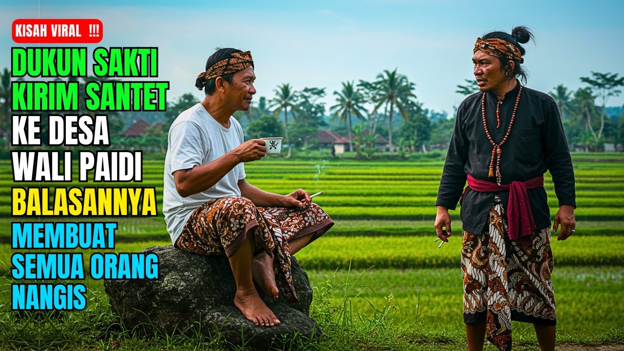 GEGER ‼️ Dukun Sakti Kirim Santet ke Desa Wali Paidi, Balasannya Membuat Semua Orang Nangis ..