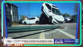 Tornado leaves damage across Palm Beach, Florida