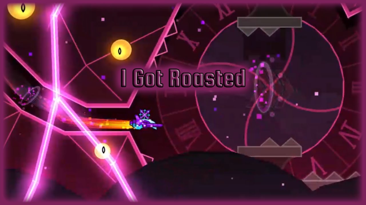 I Got Roasted. | Geometry dash wdw 70 - YouTube