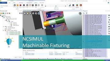 Set your Machinable Fixturing in NCSIMUL