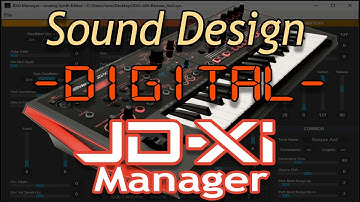 JD-XI Sound Design - Digital