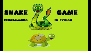 PROGRAMANDO en PYTHON JUEGO DE LA SERPIENTE || P.3 creando la comida y el cuerpo de la serpiente