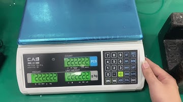 CAS EC-II calibration