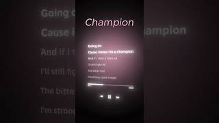 Champion #champion #blackpink #lyrics #kpop