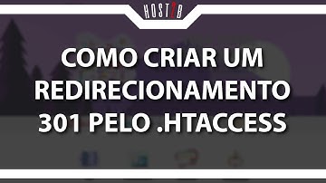 Como criar um redirecionamento 301 (Rápido e Fácil) 2022
