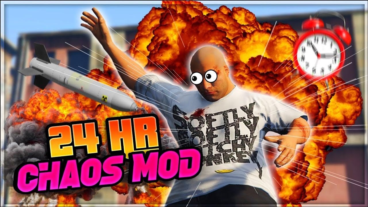 I Survived GTA 5 Chaos Mod for 24 Hours! - YouTube