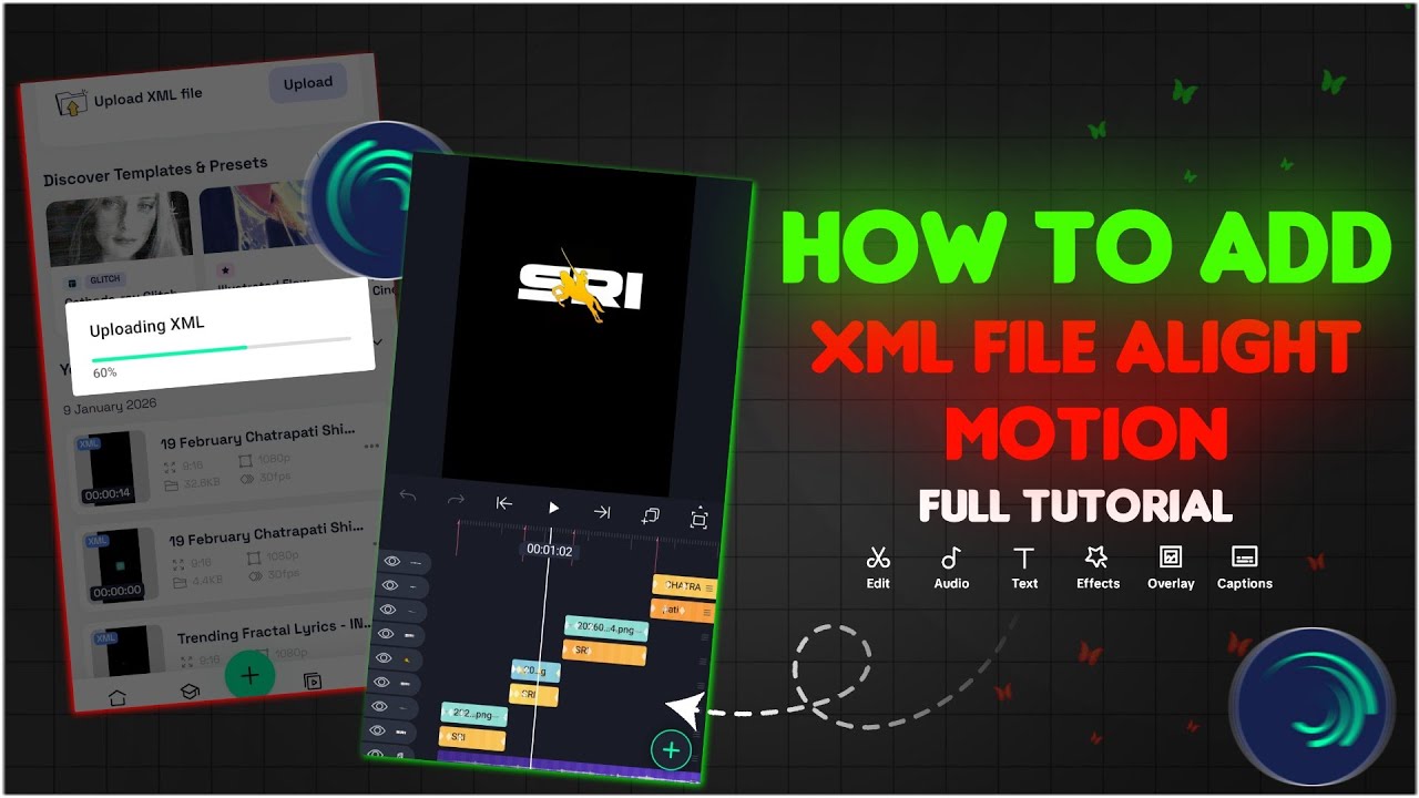 How To Add XML File In Alight Motion 2026 How to import XML files in alight motion (tutorial)
