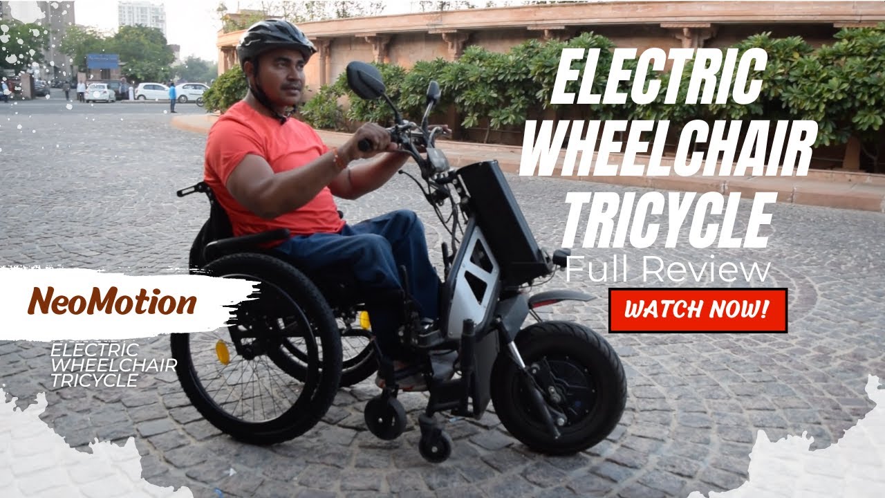 Electric TriCycle Wheelchair Shown in SharkTankIndia Electric
