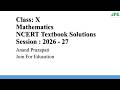 Class X | Mathematics | Pair of Linear Equations in Two Variables | 2026 - 27 | NCERT | Exercise 3.1
