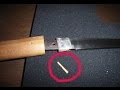 How to create Mekugi/Peg for a Japanese Sword (目釘の作り方）