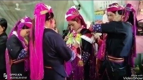 cô dâu chú rể về nhà trai khe vàng