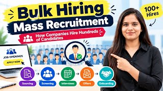 Bulk Hiring / Mass Recruitment: How Companies Hire Hundreds of Candidates