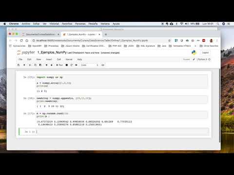 Numpy (parte 2): Números aleatorios con numpy