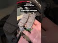 DIY Replace rear Brake Pads at Home shorts automobile DIY Replace rear Brake Pads at Home shorts automobile