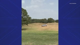 Caught on video: Range Rover chased by police through Cypress golf course