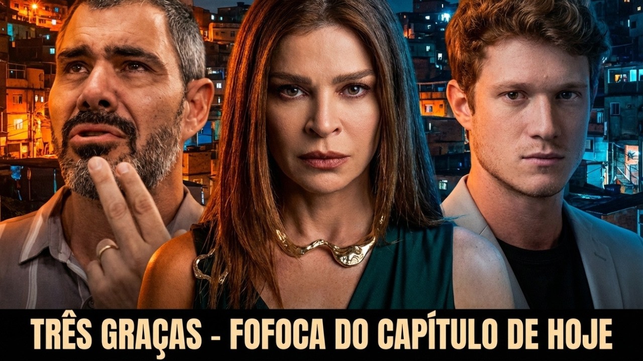 BOMBA EM TRÊS GRAÇAS: O INIMIGO FINALMENTE APARECEU NO PORTÃO! A PAZ DELAS ACABOU? | QUARTA 25/02/26