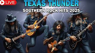 Texas Thunder &amp; Southern Rock 2025 | High Voltage Outlaw Hits | ZZ Top &amp; Skynyrd Style