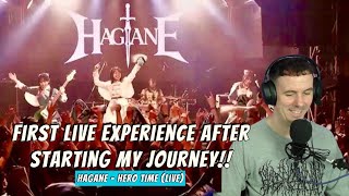 HAGANE – “Hero Time” (Live) | First Time Reaction