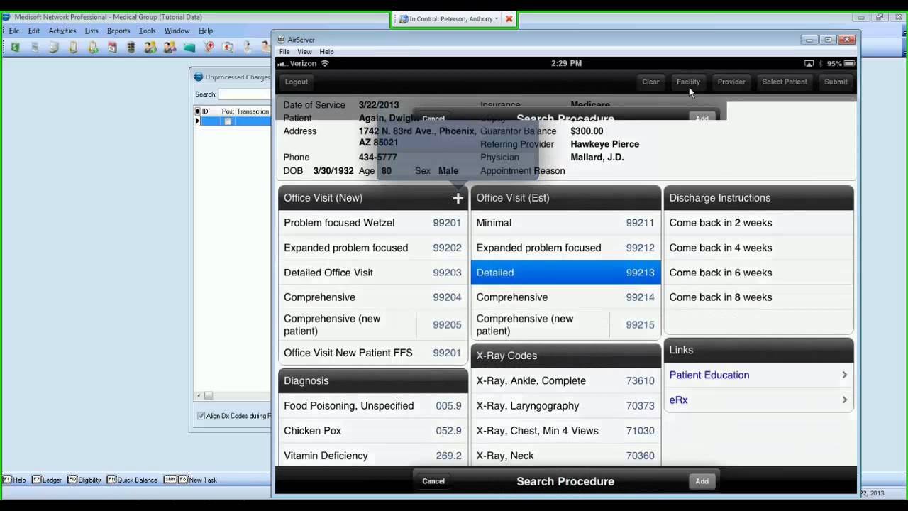 Medisoft Mobile Demo