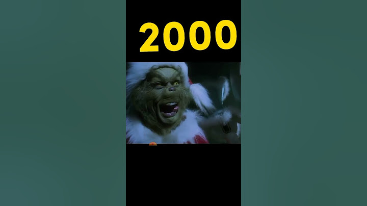 De Grinch Evolution