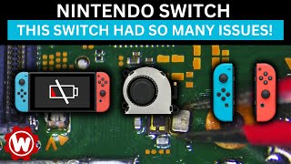 Reviving a Broken Nintendo Switch! | Multi-Issue Repair