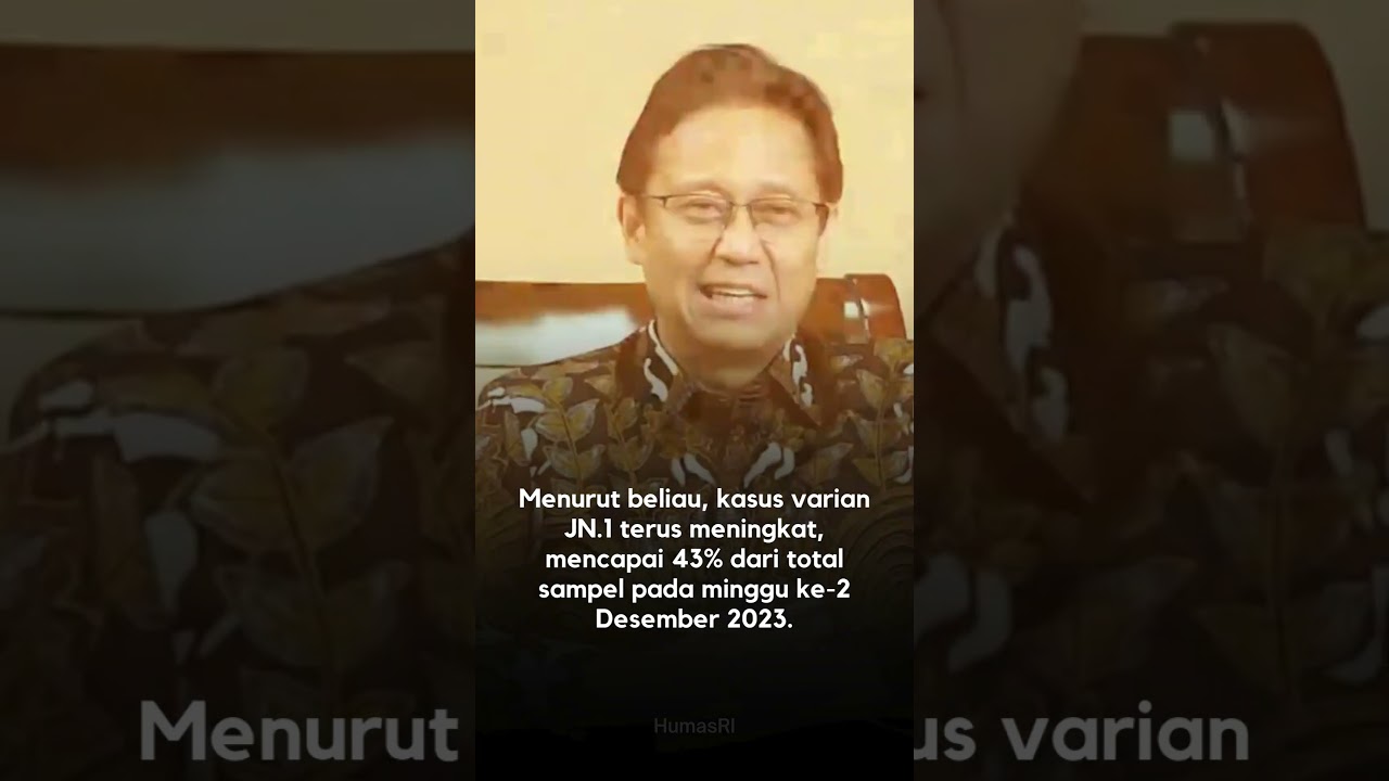 Prediksi Puncak Varian JN.1, Menkes Budi Gunadi Ungkap Waktu Tepat!