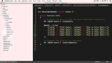 Create a Laravel artisan command package