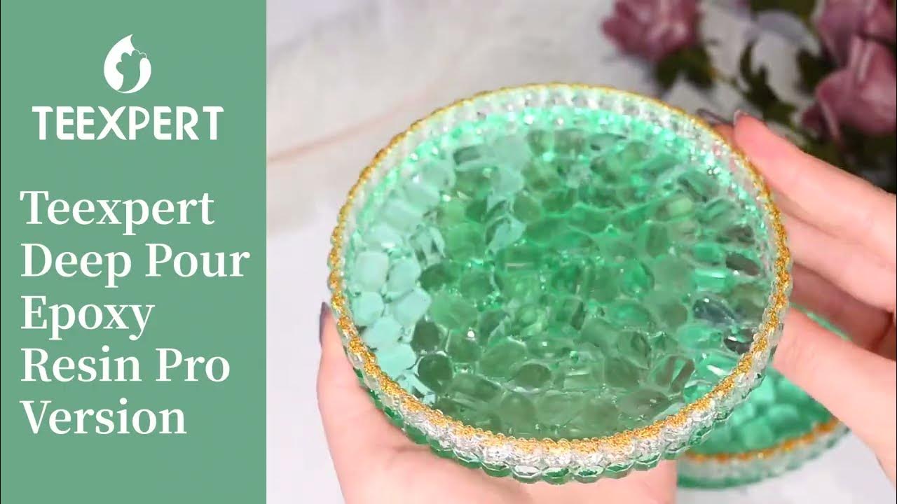 Epoxy Resin Crafts, Gorgeous Resin Tray