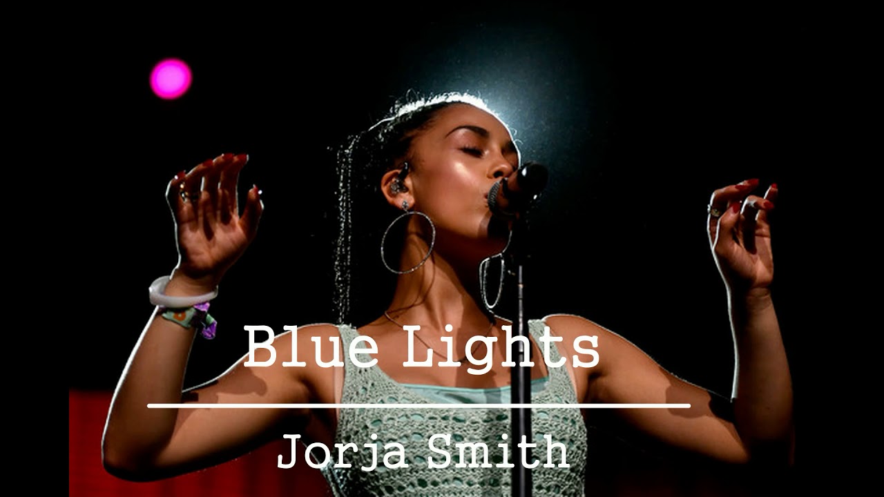 Jorja Smith Blue Lights (Live) YouTube
