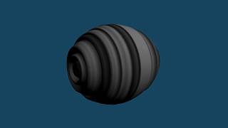 Famous Jitter course for beginners. Demo 27 Using  jit.catch~ to modify a 3D shape Profile