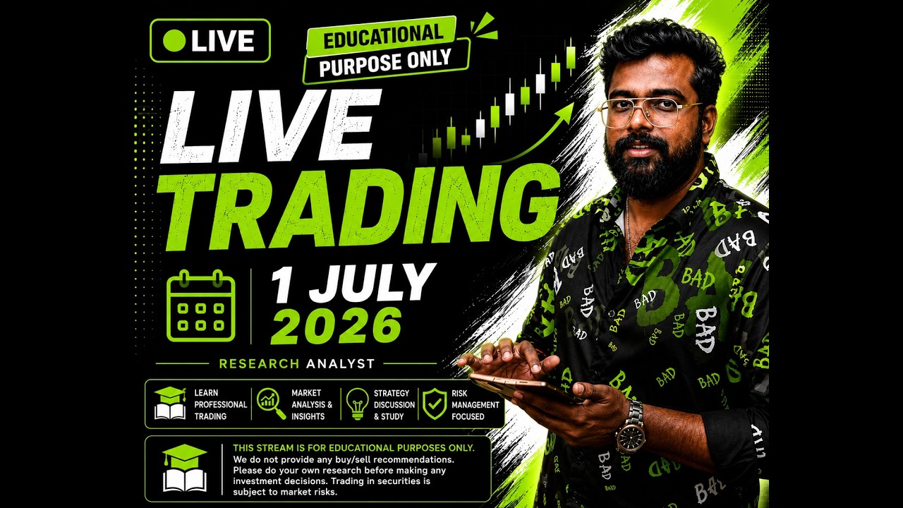 ## 📈 Live Market Analysis | Educational Session Only