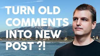 How to turn comments into LinkedIn posts