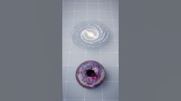 Sterrenstelsels in het heelal gevisualiseerd als donuts